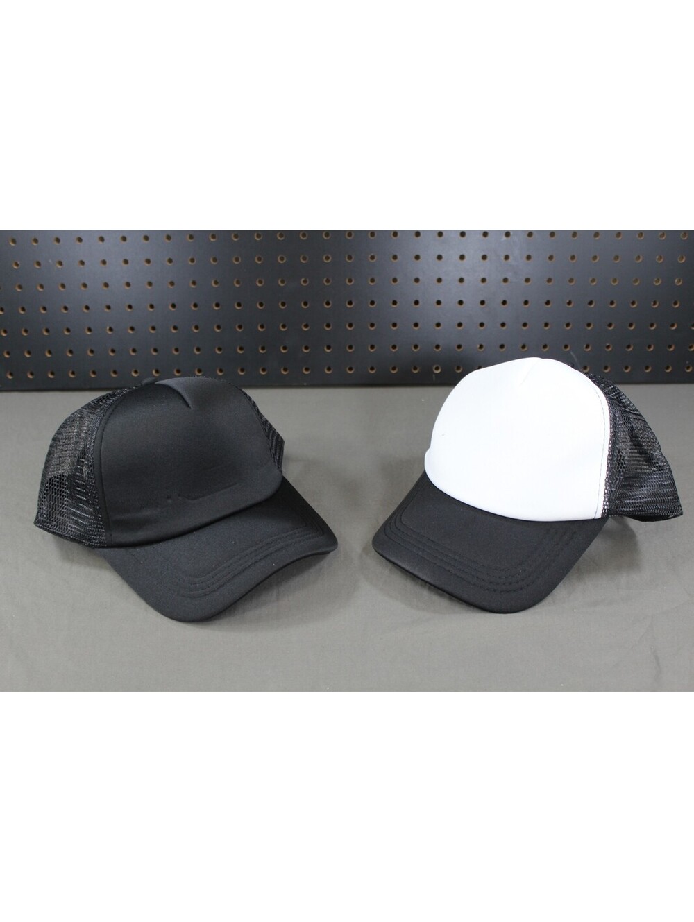 50-Pc Blank Mesh Trucker Hats Bulk Set - SKU 0708